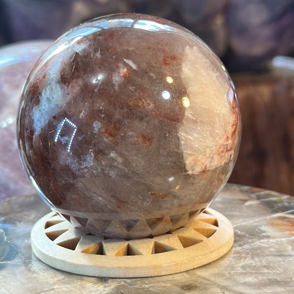 🎄SALE🎄Hematoid Crystal Sphere! - Picture 6 of 7